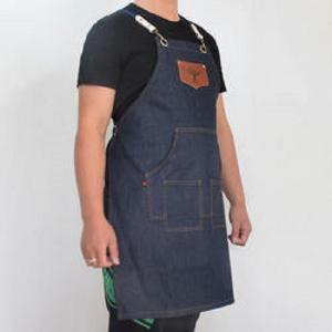 China Eco Friendly Waterproof Chef Work Uniform Adjustable Bib Apron Unisex on sale