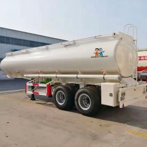 Quality Multiple Partitions 35ft 27M3 Liquid Fertilizer Tanker Trailers for sale