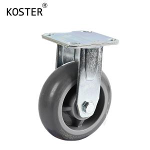 China High Temperature TPR Casters Industrial Trolley Scaffold Castor 4 Inch 5 Inch 8 Inch on sale