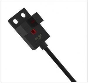 China Quick Response Time Photoelectric Slot Sensor Black Color Long Operating Life on sale