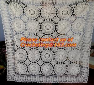 cotton crochet bed sheet cover for bed ribbon embroidered table cloth bed cover bedspread
