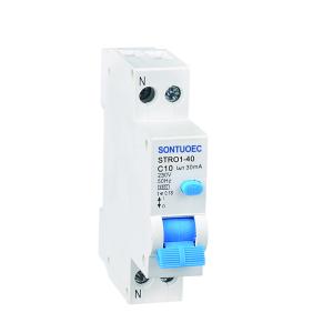 Buy cheap Electrical RCBO 40A AC 230 Earth Leakage Circuit Breaker single phase ELCB from wholesalers