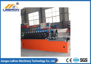 High strength smooth straight door frame cold roll forming machine automatic type PLC system control