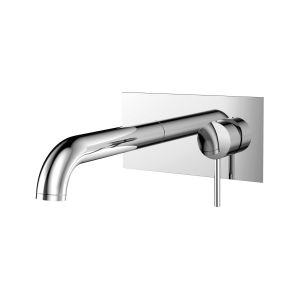 China Concealed Shower Mixer Faucet , Chrome Concealed Basin Taps Brass With Single Handle on sale