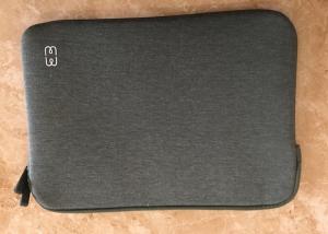 Quality Polycotton Green Laptop Bags 11.6 Inch For Women 5MM Memory Foam Nylon Zipper Closure for sale