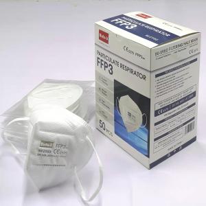Quality NonWoven Fabric Face Mask , Disposable Face Mask , FFP3 Dust Mask , FFP3 Particulate Respirator CE0370 , FDA for sale