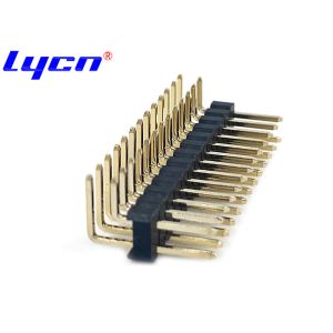 Buy cheap Brass Pin Header 2.54 Right Angle from wholesalers