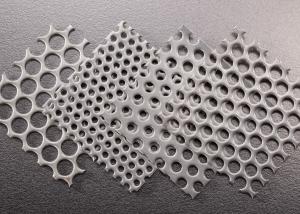 Quality Custom 304 316 Decorative Perforated SS Sheet Metal Panels Cut To Size for sale
