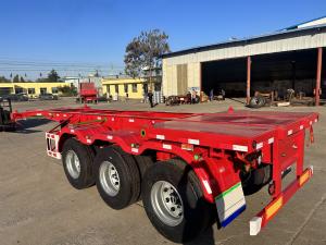 Quality 20 Foot Container Skeleton Trailer For Sale for sale