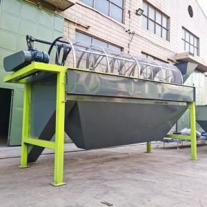 China Compost Rotary Screen Machine Organic Fertilizer Screening Equipment on sale