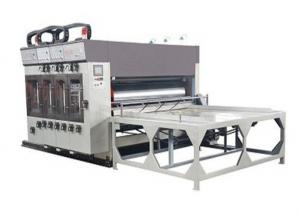 China Semi Automatic Corrugated Cardboard Machine Printing And Slotting Machine on sale