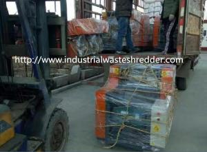 Quality Industrial Waste Cardboard Box Shredder For Loose / Baled Type Old Clothes for sale