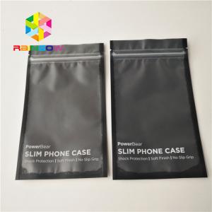 Quality Plastic Material Custom Printed Stand Up Pouches For Mobile Phone Case for sale