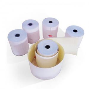 Quality High quality wholesale NCR 2 Ply Carbonless Paper Rolls Cashier Paper Till Rolls for sale