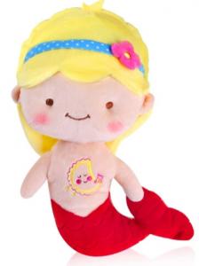 China Kids Pink Stuffed Mermaid Dolls Cute Baby Toys Small Stuffed Animals on sale