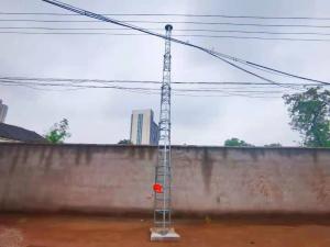 Quality Crank Up Telescoping Tower Antenna 9m Winch Up Lattice Tower 30ft Heavy Duty Tower Portable for sale