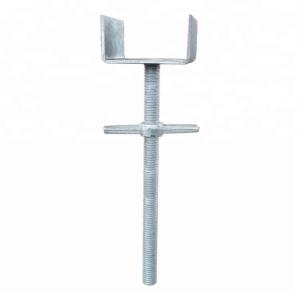 China 600mm 38mm scaffold components Construction Jack Adjustable scaffolding screw jack on sale