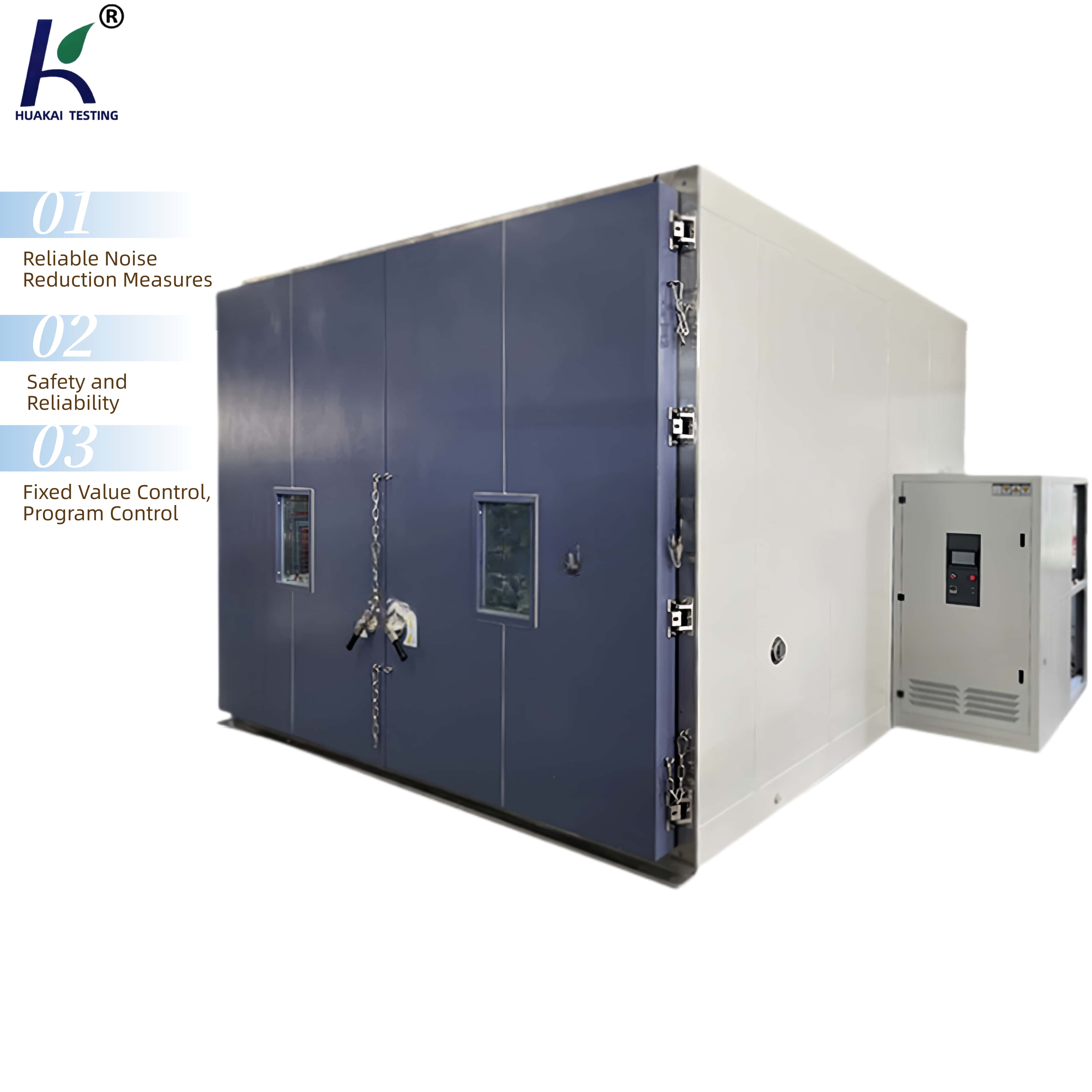 Large-Capacity Programmable Walk-in Chamber Dedicated for Climatic Testing, Walk-in High and Low Humidity Test Chamber