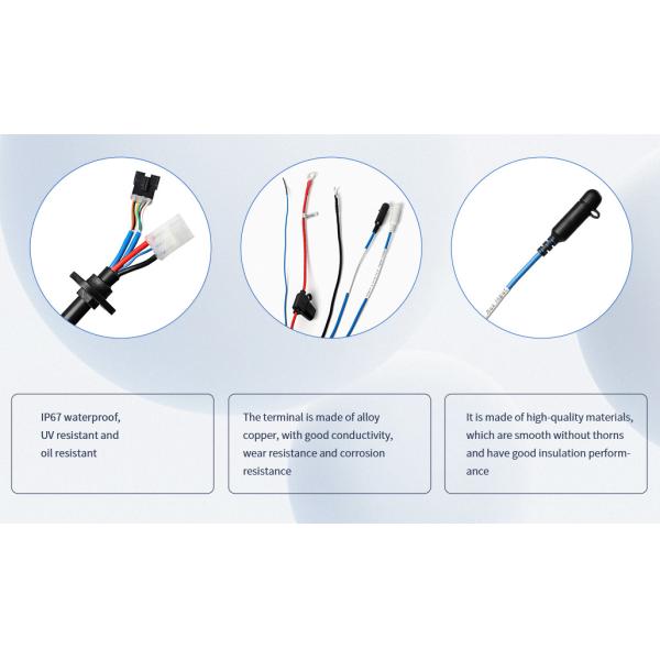 Alloy Copper Conductor Silicone Jacket Control Cable Harness for Rall Transit Directly
