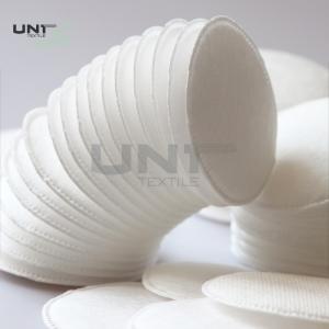Quality Overlocked Cotton Makeup Pads Spunlace 4cm Eye Cleaning Cotton Pads for sale