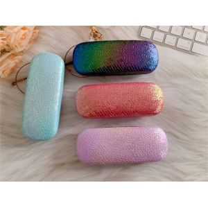 China stylish hard metal eyewear optical frame cases with small moq and original logo on sale