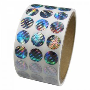 Quality Custom Adhesive Hologram Label Holographic Security Labels Stickers for sale