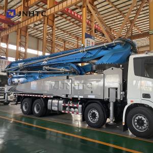 Quality HOWO 8x4 Chassis Concrete Pump Truck 371HP Euro2 for sale
