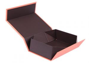 China Matt Black Luxury Paper Gift Box , Luxury Chocolate Boxes Packaging on sale
