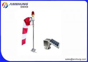 China Internally Illuminated  Direction Indicator With Heliport Solar Wind Cone on sale