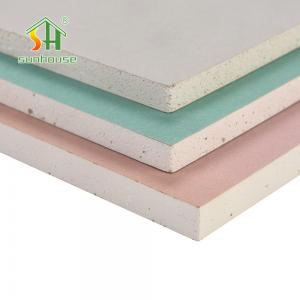 Quality 15mm Thick Gypsum Sheet Waterproof Tapered Edge 1220mm X 2440mm for sale