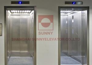 Quality Office Building SS 304 1600kg Load Passenger Elevator Lift With Machine Room Less Elevator for sale