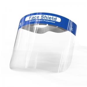 China Fluid Resistant Protective Face Shields / Plastic Medical Face Shield Visor on sale