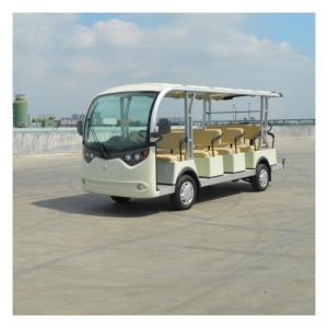 Quality 14 Seats Electric Sightseeing Bus 72v Lithium Battery Custom Golf Carts For Park for sale