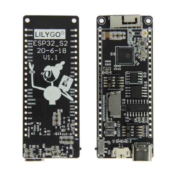 LILYGO® TTGO T8 ESP32-S2 V1.1 WIFI Wireless Module Type-c Connector TF Card Slot