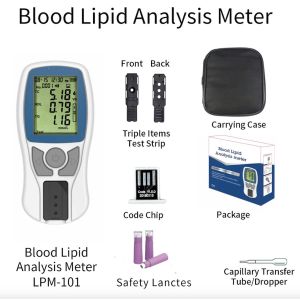 Quality Multiple Functions 500 Records Lipid Meter LPM-102 With Wide Application Range for sale