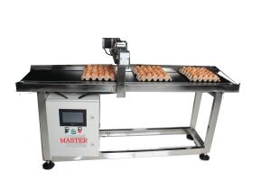 China E5 Coding Date Egg Belt Conveyor Stepping Motor Driven Variable Frequency on sale