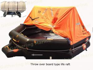 Quality Marine Chinese inflatable rubber life raft for sale
