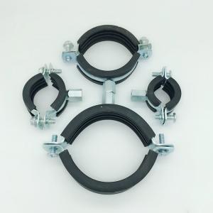 Quality ODM Pipe Riser Clamp 120*30*50mm Metal Adjustable Swivel Pipe Clamps for sale