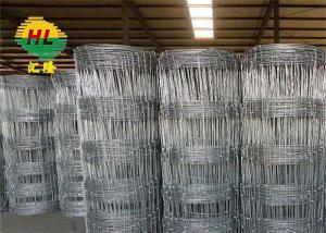 China High Tension Hinge Joint Wire Mesh Galvanized Farm Grassland Fence on sale