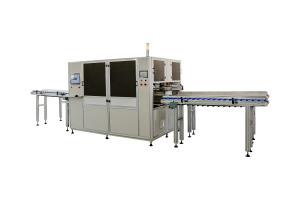 Quality Servo Driven 2 Color Bottle Screen Printer Using Uv Ink Linear Track Double Column for sale