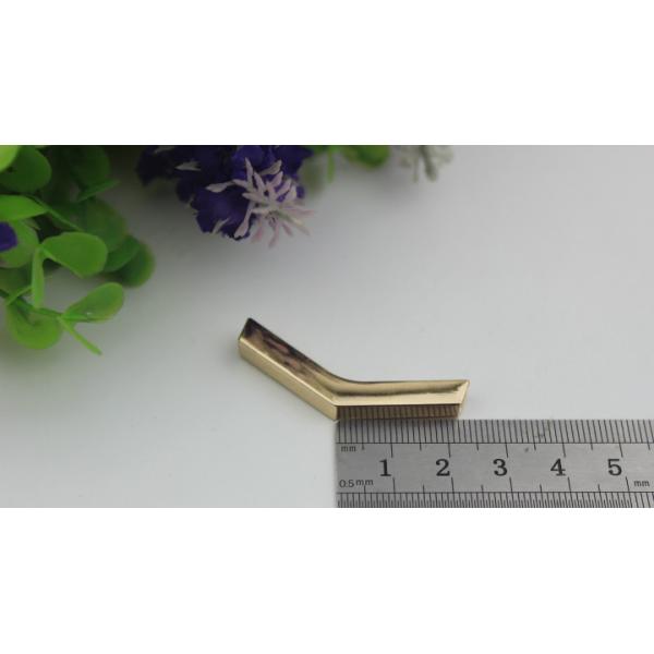 Designer handbag hardware decorative accessories gold metal corner angles protector