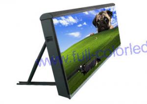 Quality Intelligent Advertising Full Color LED Display Digital Media Sign Screen With Single Pole for sale