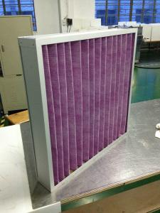 Quality Synthetic Media Panel Pleated Filter For Air Conditioner Furnace HVAC Systems for sale