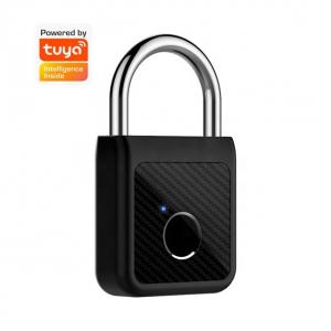 China Tuya Smart Keyless Fingerprint Door Lock Phone Control Open Smart Mini on sale