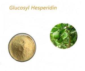 Quality Citrus Sinensis Extract Glucosyl Hesperidin Solubility In Water Light Yellow Powder for sale