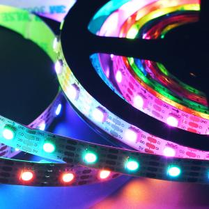 Quality 102 Leds Self Adhesive LED Strip 60 Pixel Self Adhesive Rope Lights for sale