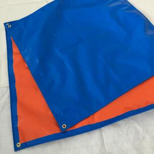 China Blue / Orange PE Tarpaulin Manufacture In Shandong China on sale