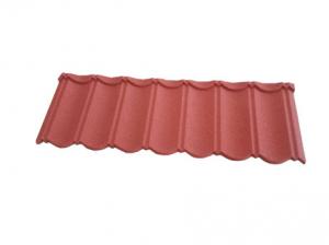 Quality 0.5mm Classical Color Stone Coated Roofing Tiles DX51D Material Highly Durable for sale