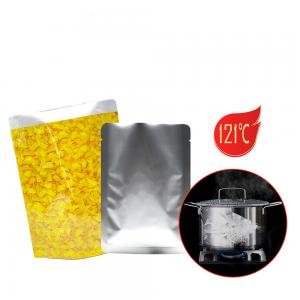 Quality Aluminum Foil Vacuum Food Retort Pouch For Pasteurization At 121 Degrees for sale