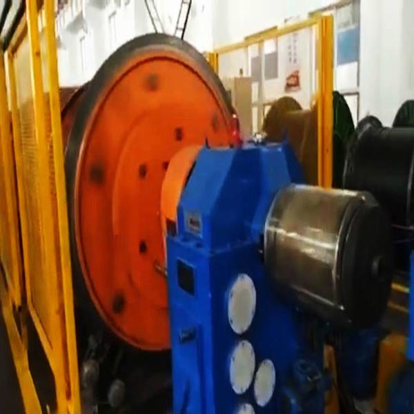 Glk500/24+24 Dia 1-4mm Armouring Machine With Color Touch Screen
